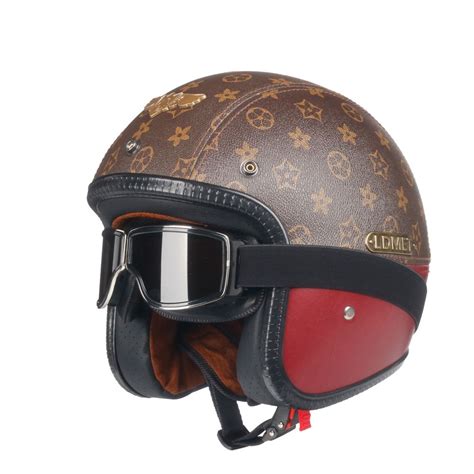 louis vuitton white riding helmet